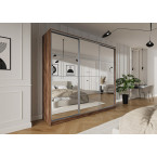 Szafa przesuwna Trend 2 275 Kasztan Arvadonna