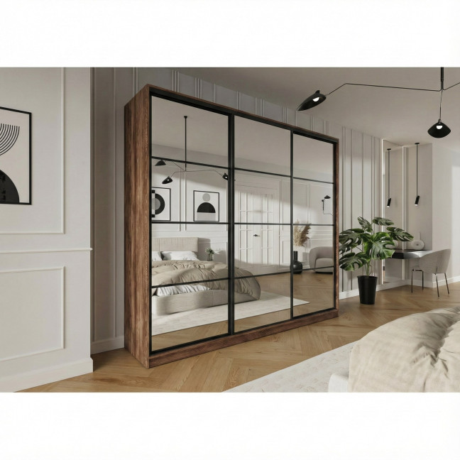 Szafa przesuwna Trend 2 275 Kasztan Arvadonna