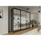 Szafa przesuwna Trend 2 275 Grafit