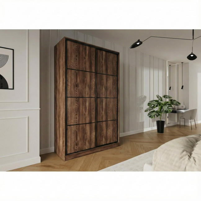 Szafa przesuwna Trend 3 150 Kasztan Arvadonna