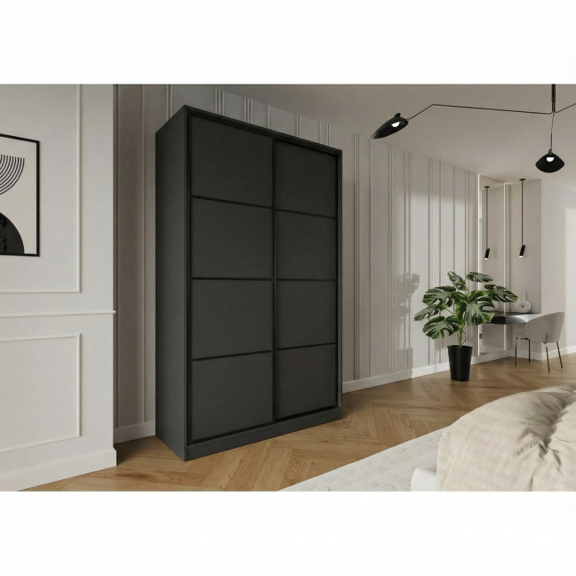 Szafa przesuwna Trend 3 150 Grafit