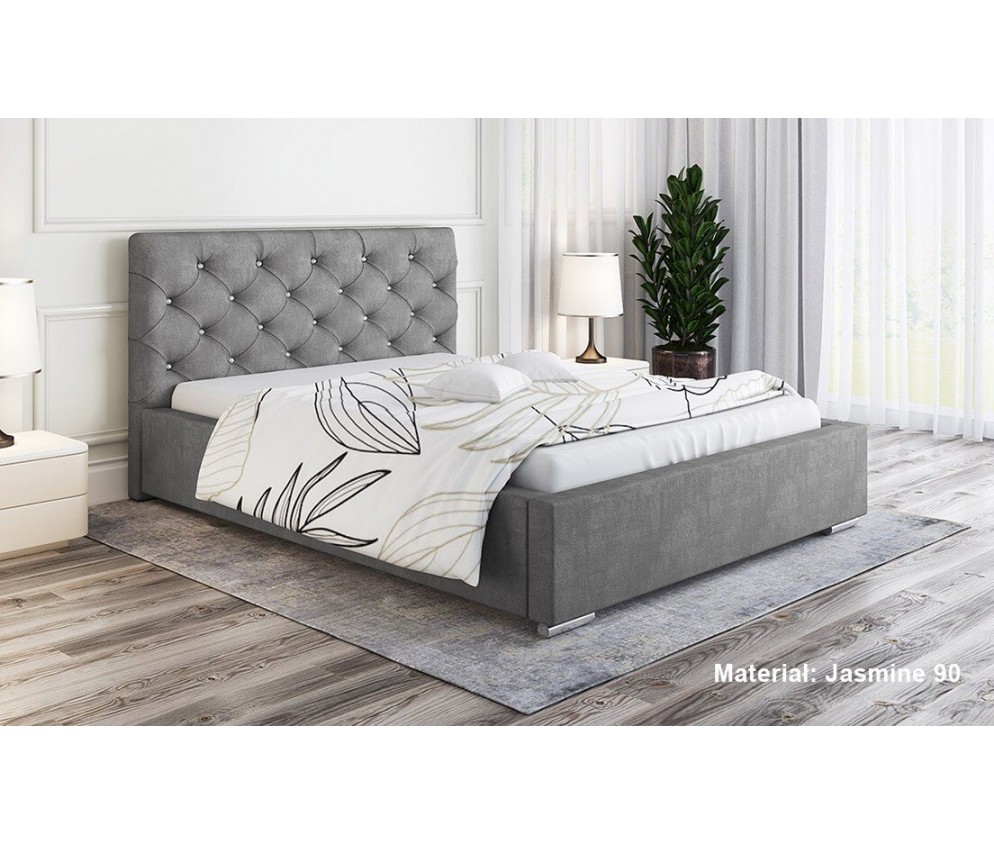 lozka - Łóżko Bed 11 90x200 sypialniane tapicerowane