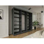 Szafa przesuwna Trend 3 250 Grafit