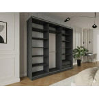 Szafa przesuwna Trend 3 250 Grafit