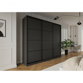 Szafa przesuwna Trend 3 250 Grafit