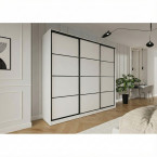 Szafa przesuwna Trend 3 275 Biały mat