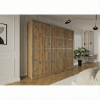 Szafa przesuwna Trend 3 275 Dąb Artisan