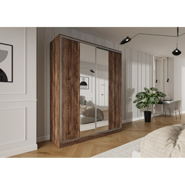 Szafa przesuwna Trend 5 200 Kasztan Arvadonna