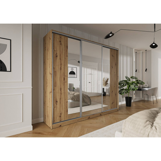 Szafa przesuwna Trend 5 250 Dąb Artisan