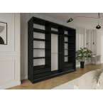 Szafa przesuwna Trend 5 250 Czarny Mat