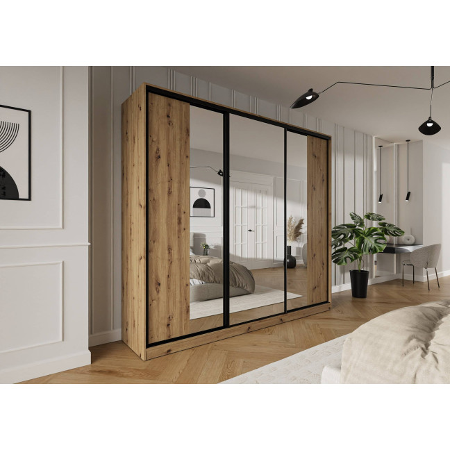 Szafa przesuwna Trend 5 275 Dąb Artisan