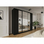 Szafa przesuwna Trend 5 275 Czarny Mat