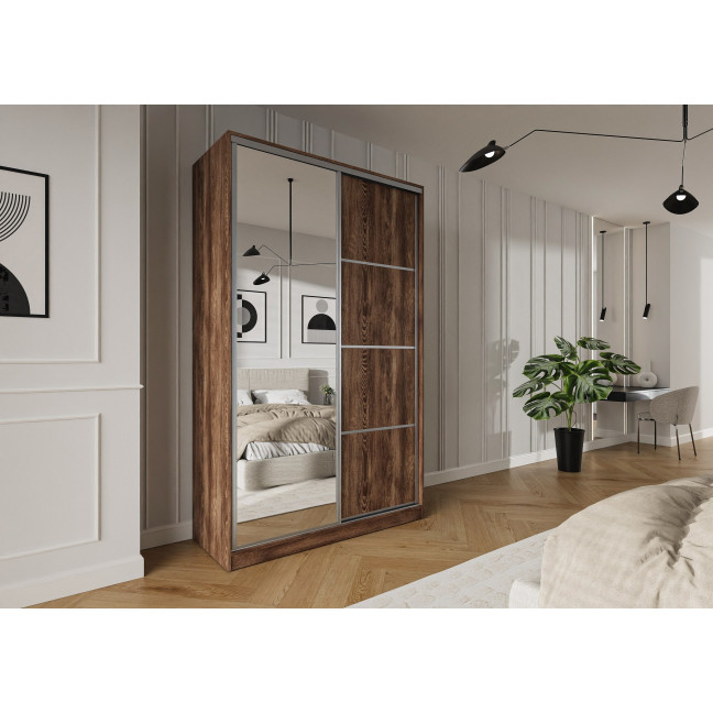 Szafa przesuwna Trend 6 150 Kasztan Arvadonna