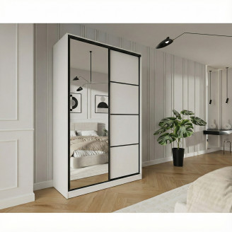 Szafa przesuwna Trend 6 150 Biały Mat