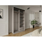 Szafa przesuwna Trend 6 150 Kaszmir