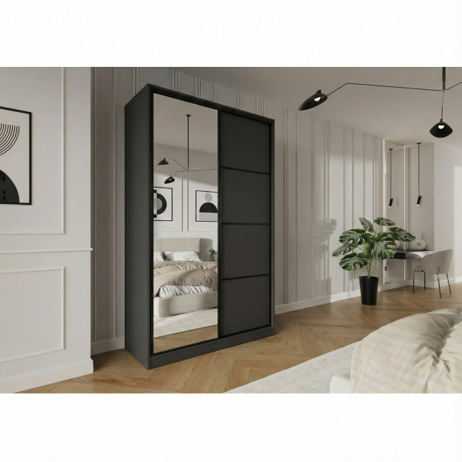 Szafa przesuwna Trend 6 150 Grafit