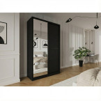 Szafa przesuwna Trend 6 150 Czarny Mat