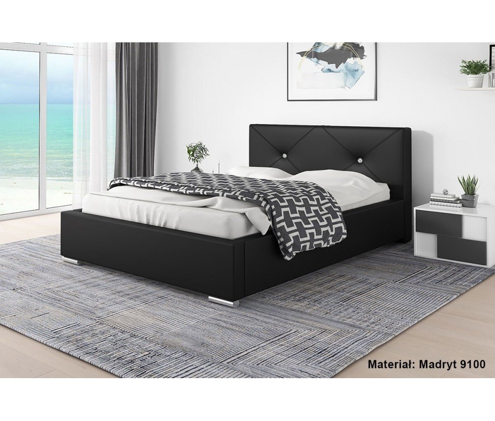 lozka - Łóżko Bed 12 160x200 sypialniane tapicerowane