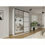 Szafa przesuwna Trend 6 180 Biały Mat