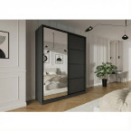 Szafa przesuwna Trend 6 180 Grafit