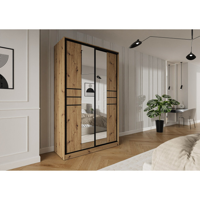 Szafa przesuwna Trend 8 150 Dąb Artisan