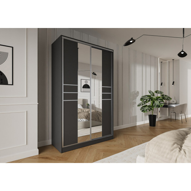 Szafa przesuwna Trend 8 150 Grafit