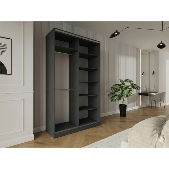 Szafa przesuwna Trend 8 150 Grafit