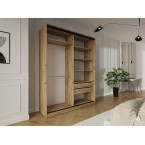 Szafa przesuwna Trend 8 200 Dąb Artisan