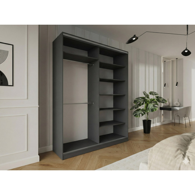 Szafa przesuwna Trend 8 200 Grafit