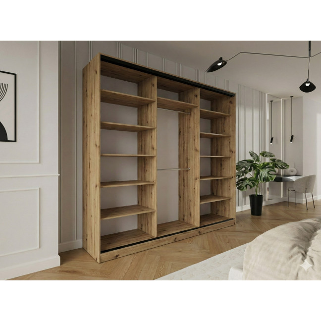 Szafa przesuwna Trend 8 275 Dąb Artisan