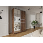 Szafa przesuwna Trend 9 150 Kasztan Arvadonna