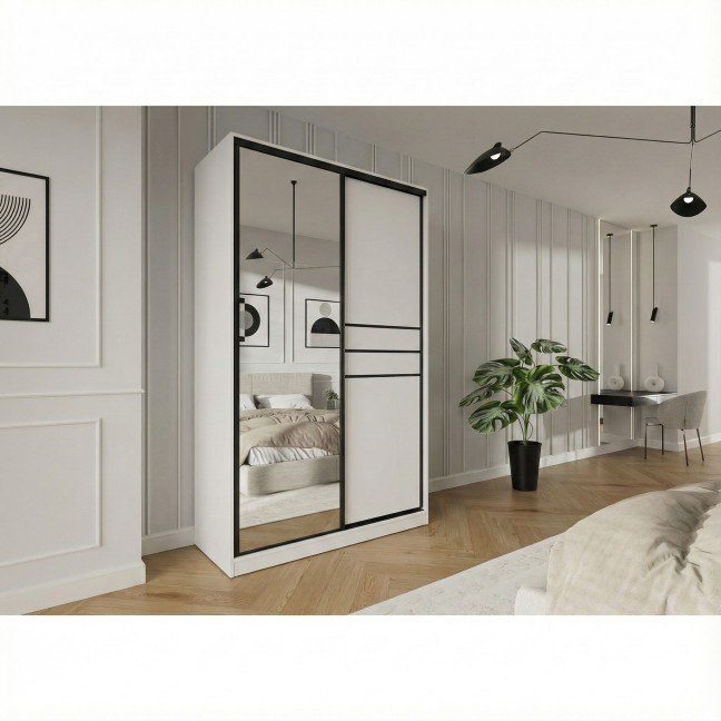 Szafa przesuwna Trend 9 150 Biały Mat