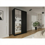 Szafa przesuwna Trend 9 150 Czarny Mat