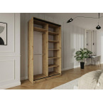 Szafa przesuwna Trend 9 150 Dąb Artisan