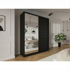 Szafa przesuwna Trend 9 200 Czarny Mat