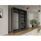 Szafa przesuwna Trend 9 200 Grafit