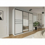 Szafa przesuwna Trend 9 275 Biały Mat