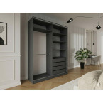 Szafa przesuwna Trend 10 200 Grafit