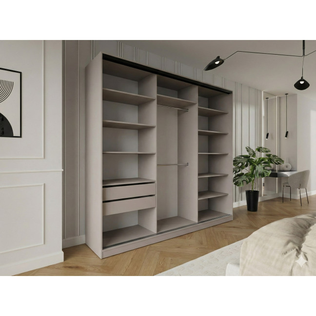 Szafa przesuwna Trend 10 250 Kaszmir