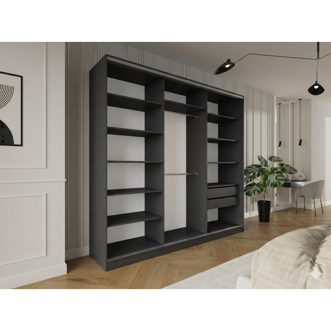 Szafa przesuwna Trend 10 275 Grafit