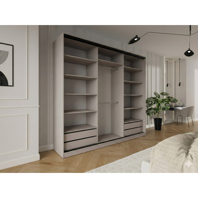 Szafa przesuwna Trend 12 250 Kaszmir