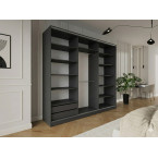 Szafa przesuwna Trend 12 275 Grafit