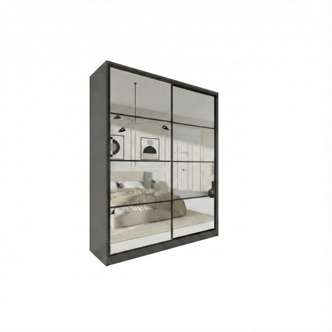 Szafa przesuwna Trend 2 200 Grafit