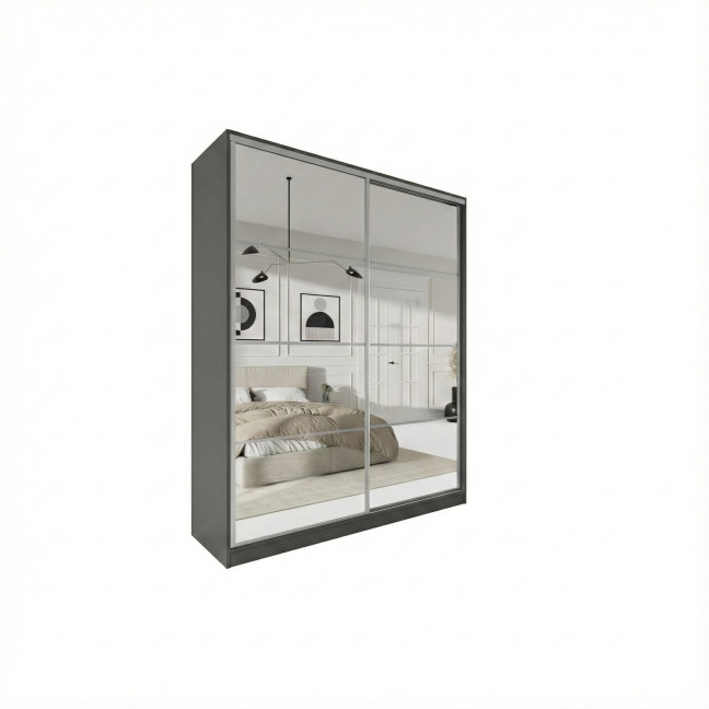 Szafa przesuwna Trend 2 200 Grafit