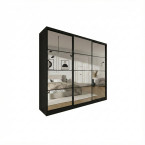 Szafa przesuwna Trend 2 250 Czarny mat