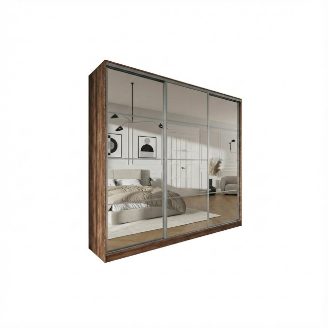 Szafa przesuwna Trend 2 250 Kasztan Arvadonna