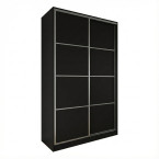 Szafa przesuwna Trend 3 150 Czarny mat