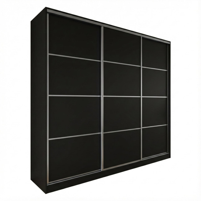 Szafa przesuwna Trend 3 250 Czarny mat