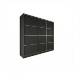 Szafa przesuwna Trend 3 250 Grafit