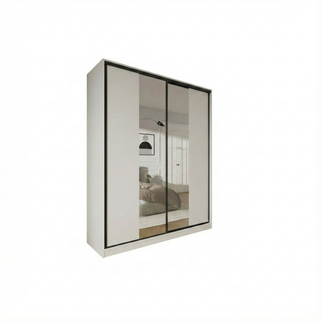 Szafa przesuwna Trend 5 180 Biały Mat